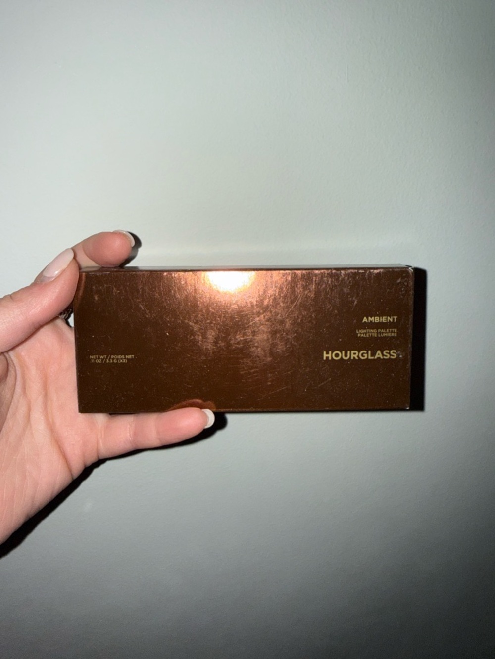 Hourglass Metallic Bronze Ambient Lighting Palette